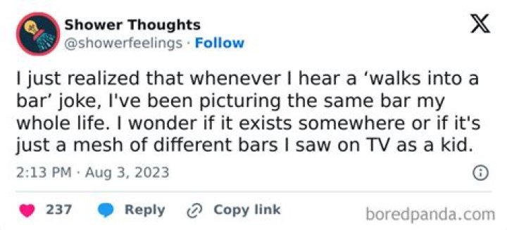 What are some weird thoughts?