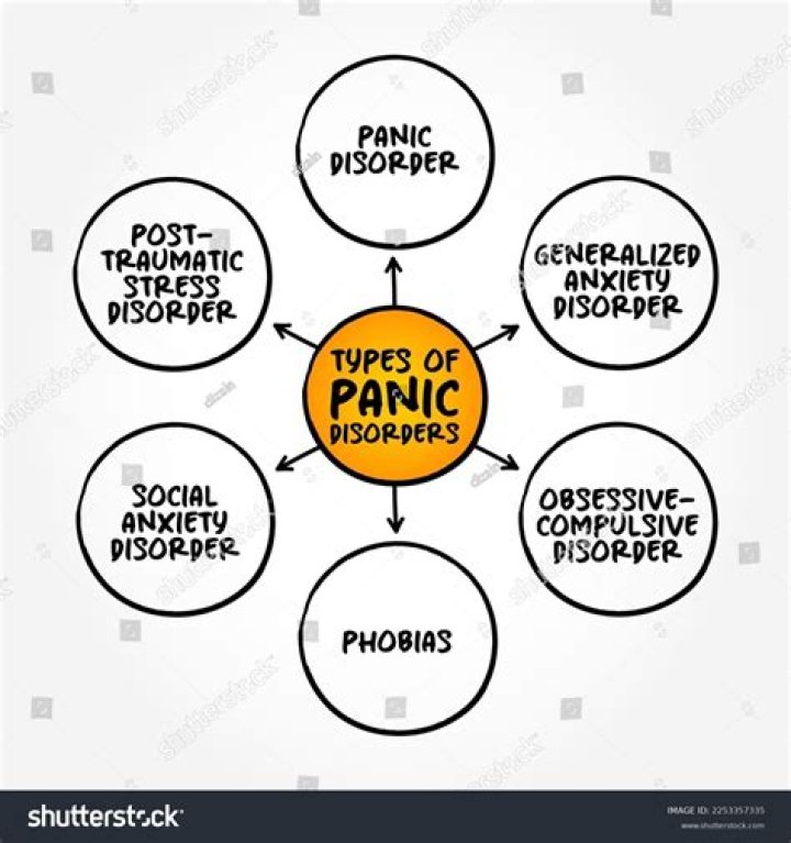What are the 4 different types of panic disorders?