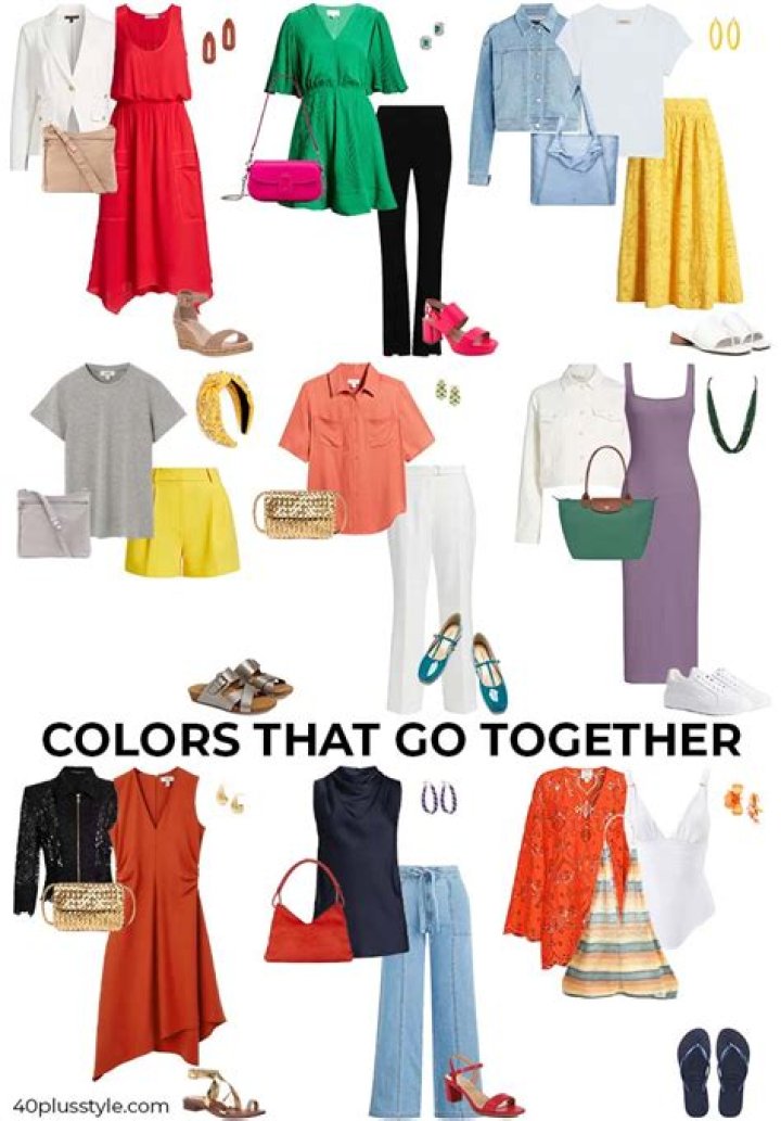 What are the 5 best colors that go together?
