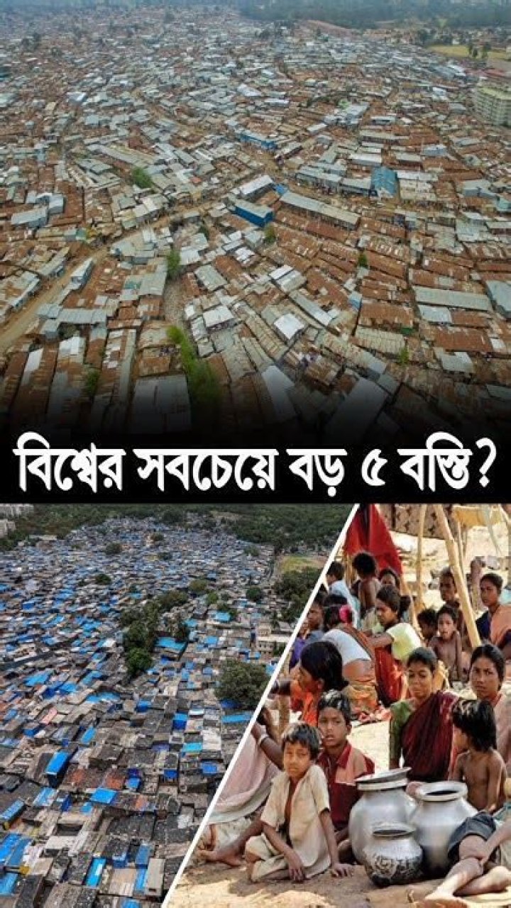 What are the 5 largest slums in the world?