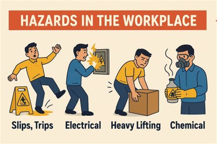 What are the 5 types of health hazards?