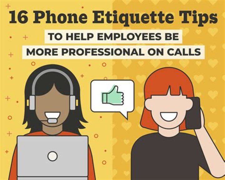 What are the 8 phone etiquette?