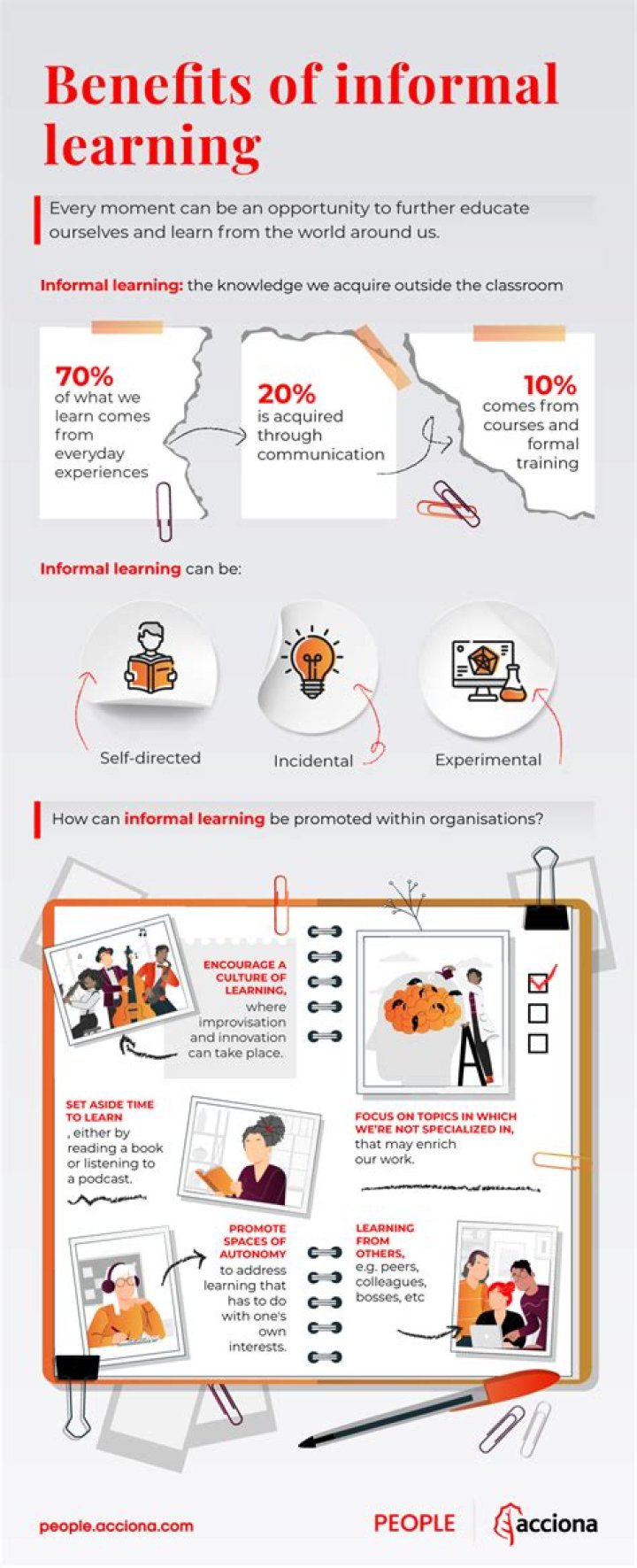 What are the benefits of informal learning?