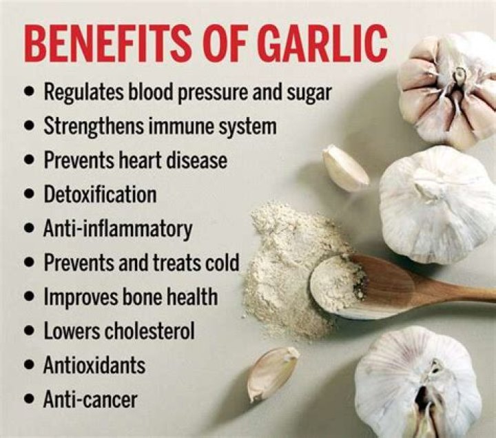 What are the benefits of swallowing garlic cloves?