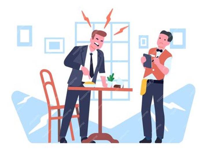 What are the characteristics of an angry customer?