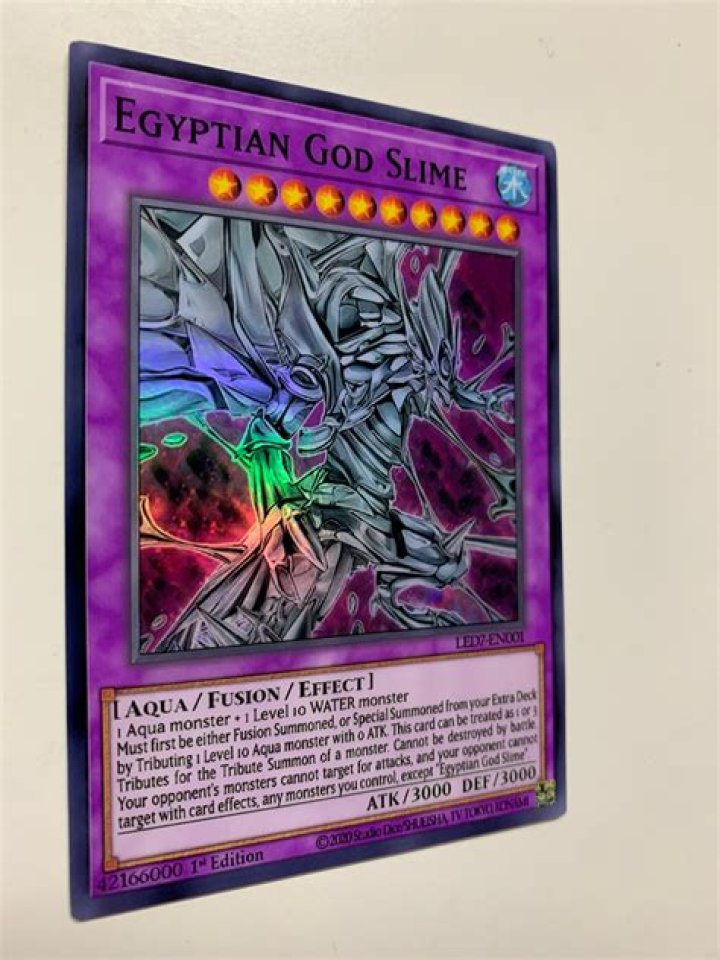 What are the Egyptian God cards based off of?