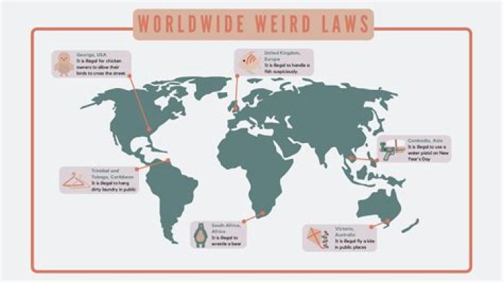 What are the weirdest laws in the world?