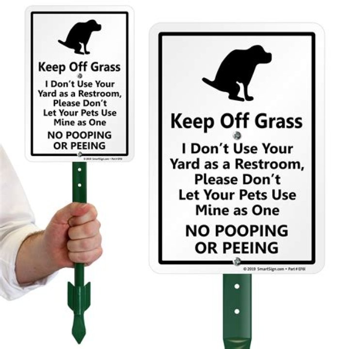 What can I put on my grass to stop cats pooping?