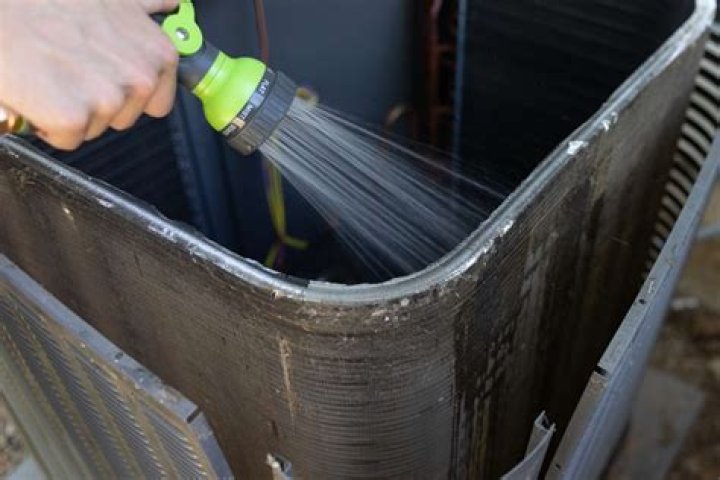 What can I spray my AC coils with to clean?