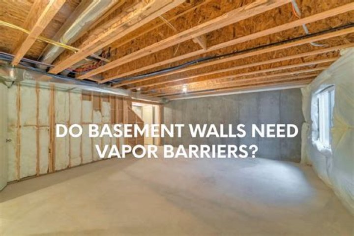 What can I use for basement vapor barrier?