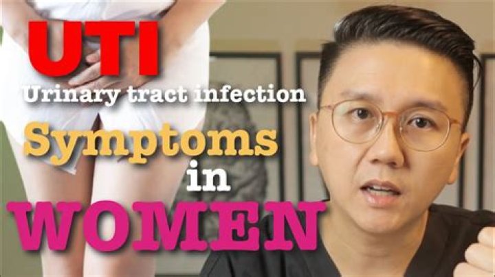 What can mimic a UTI in a woman?
