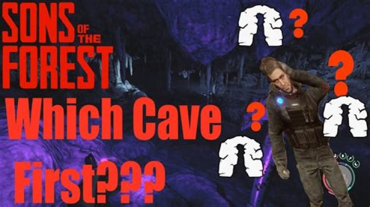 What cave should you explore first in the forest?