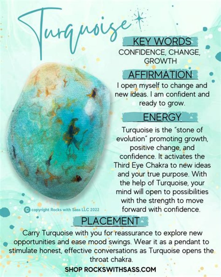 What chakra is turquoise?