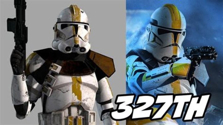 What clone trooper is yellow?