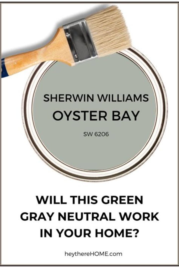 What color is Sherwin Williams Oyster Bay?