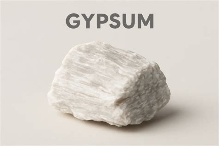 What Colour is gypsum?