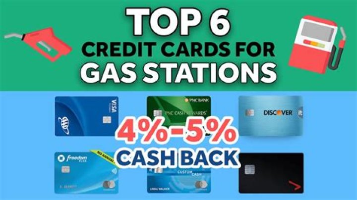 What credit card gives 5 back on gas?
