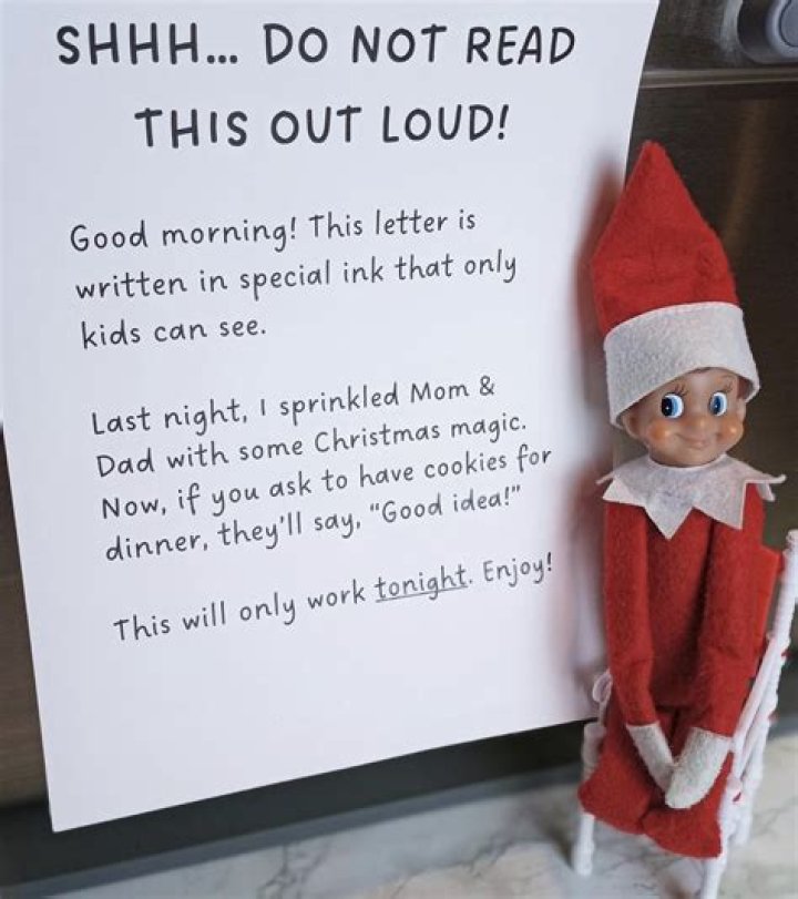 What day does the elf leave?