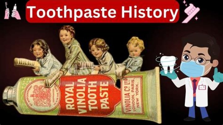What did they use for toothpaste in the 1800s?