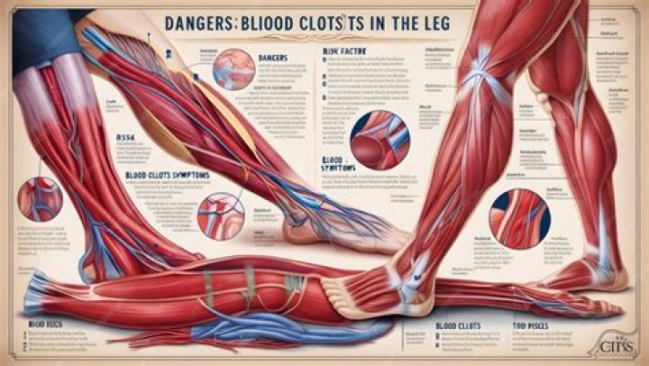 What do leg blood clots feel like?