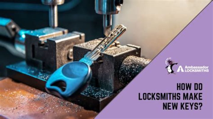 What do locksmiths use to program keys?