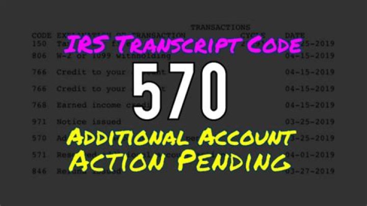 What does a 570 code mean?