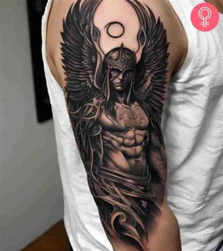 What does a fallen angel tattoo mean?