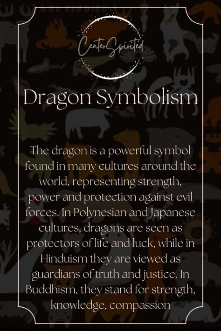 What does a gold dragon symbolize?