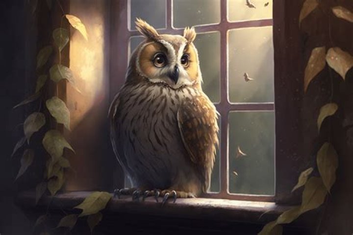 What does an owl outside your window mean?