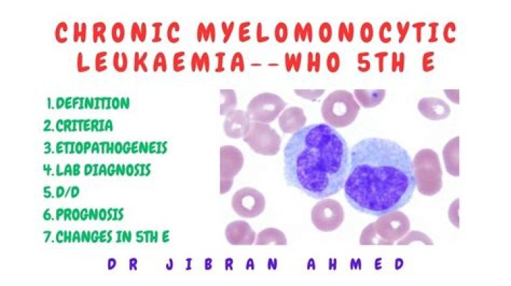 What does chronic myelomonocytic leukemia feel like?