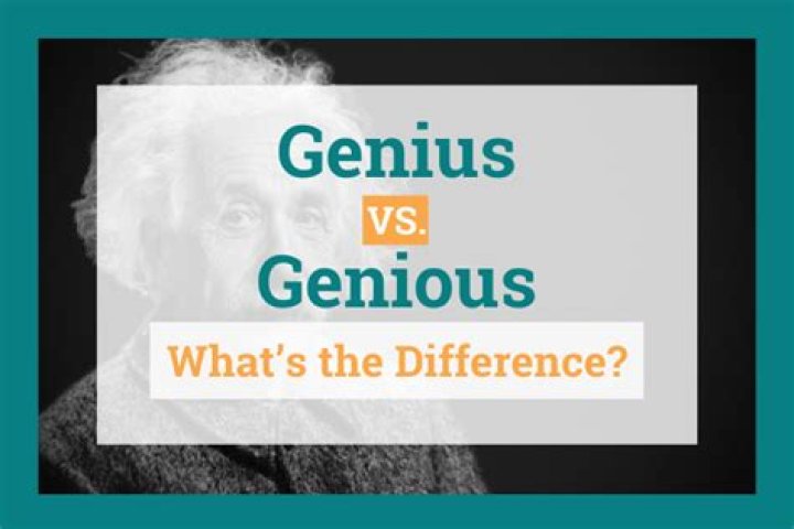 What does genius look like?