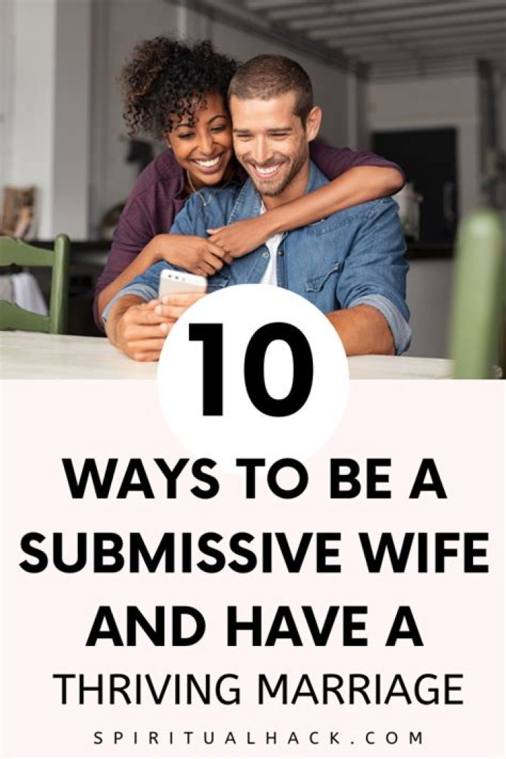 What does it mean for a wife to be submissive to her husband?