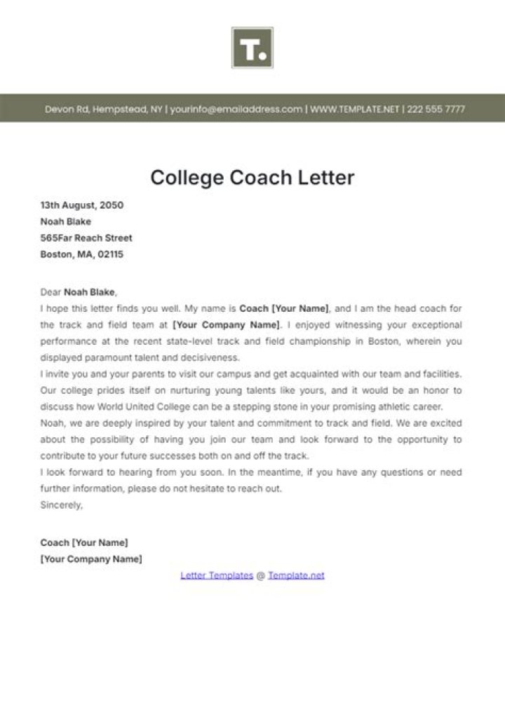 What does it mean when a college coach follows you on social media?