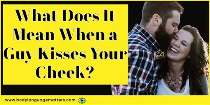 What does it mean when a guy kisses you with his eyes open?