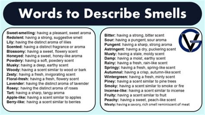 What does it mean when you smell sweet?