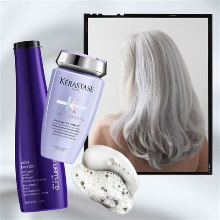 What does silver shampoo do to grey hair?