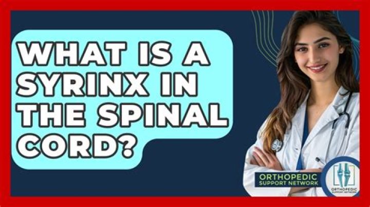 What does syrinx pain feel like?