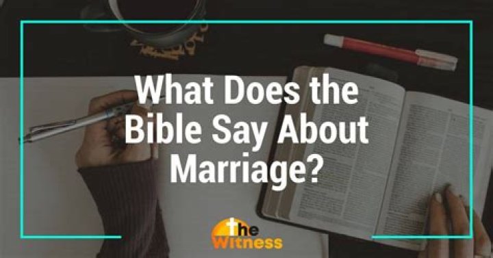 What does the Bible say about a broken marriage?