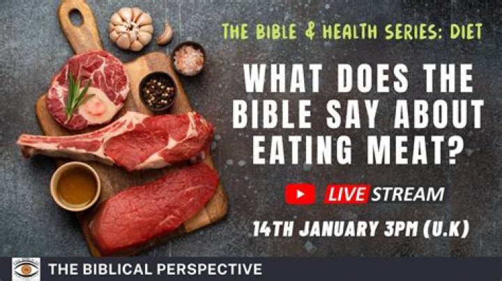 What does the Bible say about eating pig?