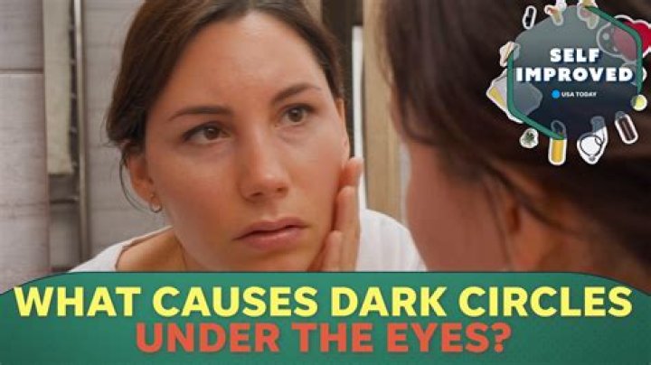 What does the circle around the eye mean?