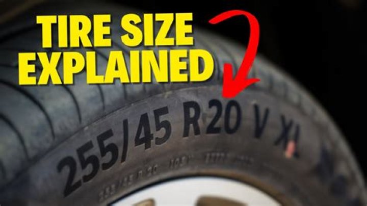 What does the R mean in tire size?
