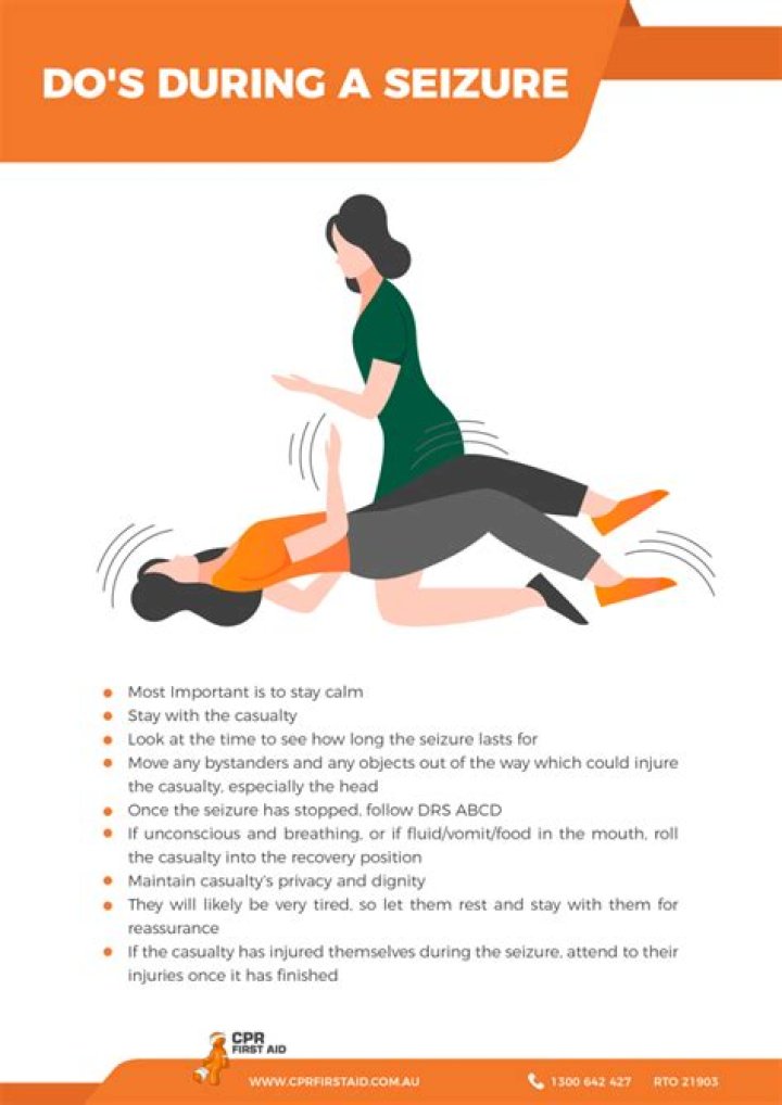 What does your heart rate do during a seizure?