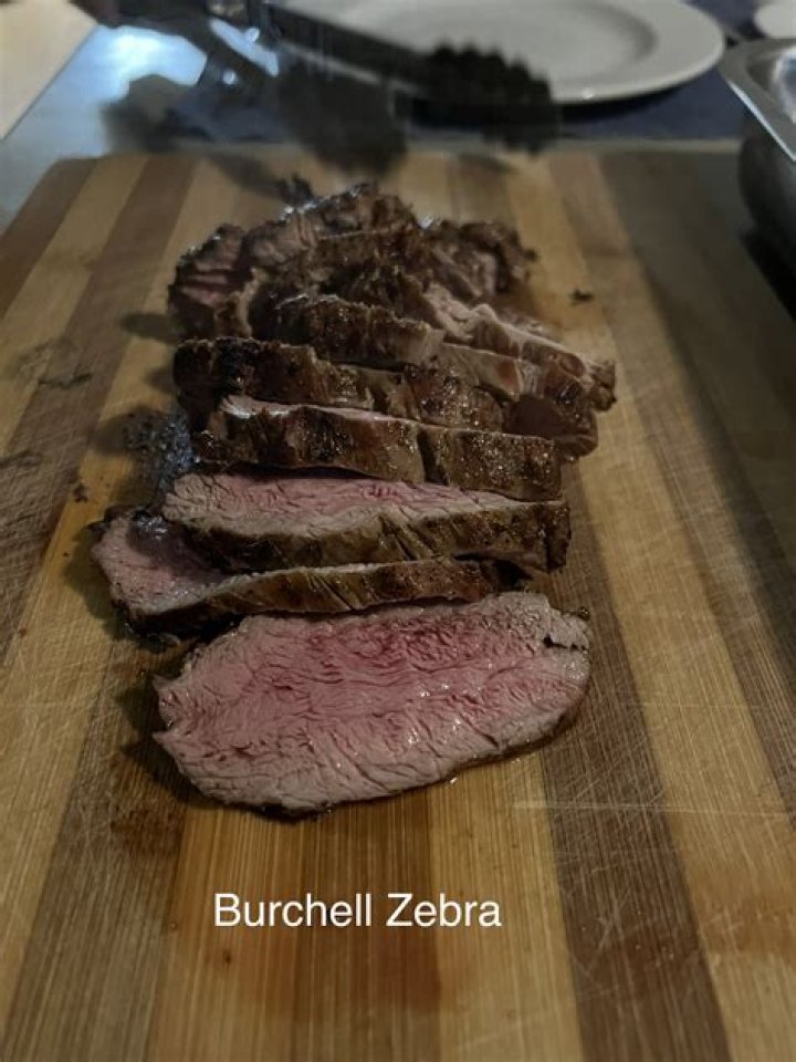 What does zebra meat taste like?