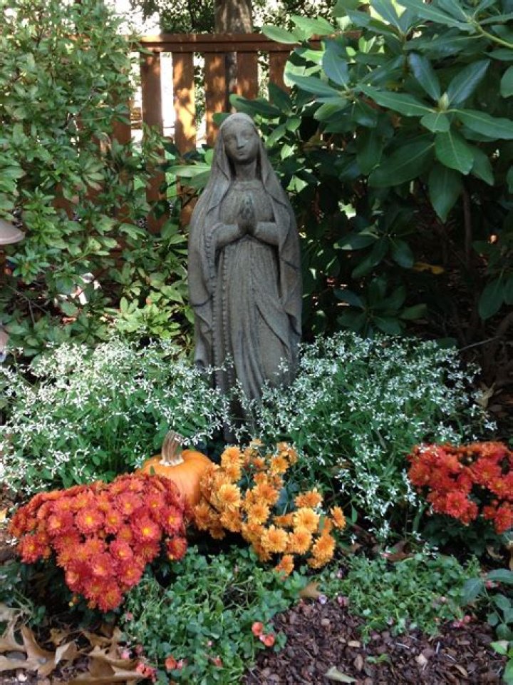 What flowers go in a Mary Garden?