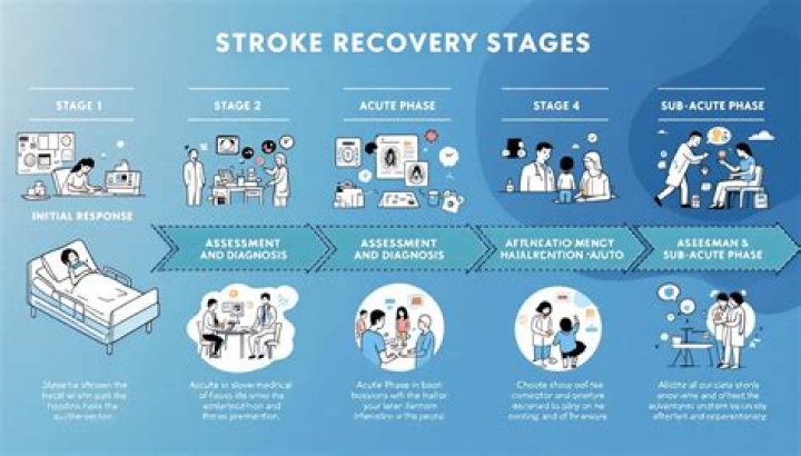 What happens after a stroke in the hospital?