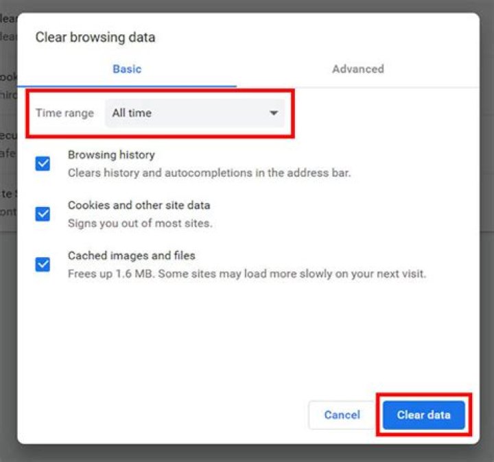 What happens if I clear Chrome data?