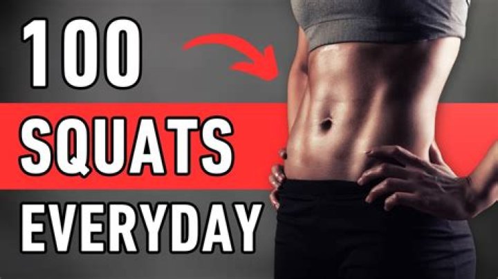 What happens if I do 100 squats a day?