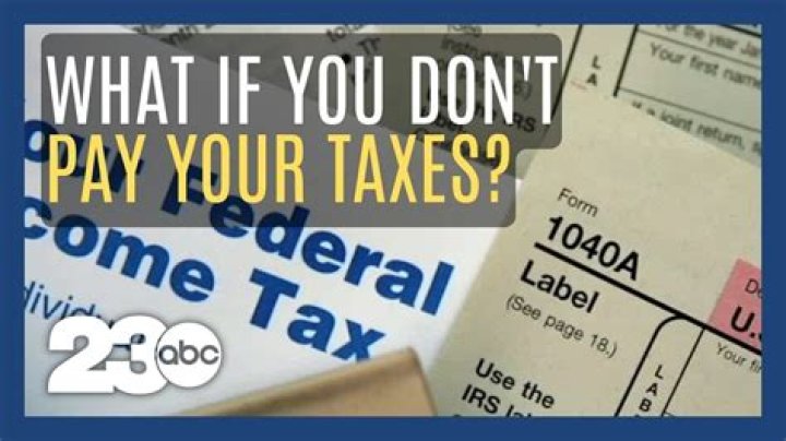What happens if you don't pay taxes for 10 years?