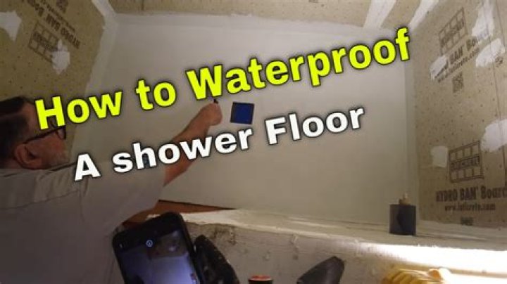 What happens if you don't waterproof a shower?
