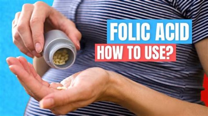 What happens if you take folic acid for too long?